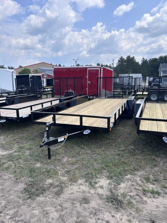 New 2027 AMO 82x20 7K 2BRK Landscape Trailer