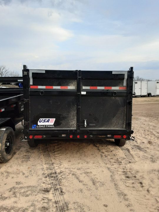 New 2026 Load Trail 83X14 BLACK 4FT WALL DUMP 14K Dump Trailer