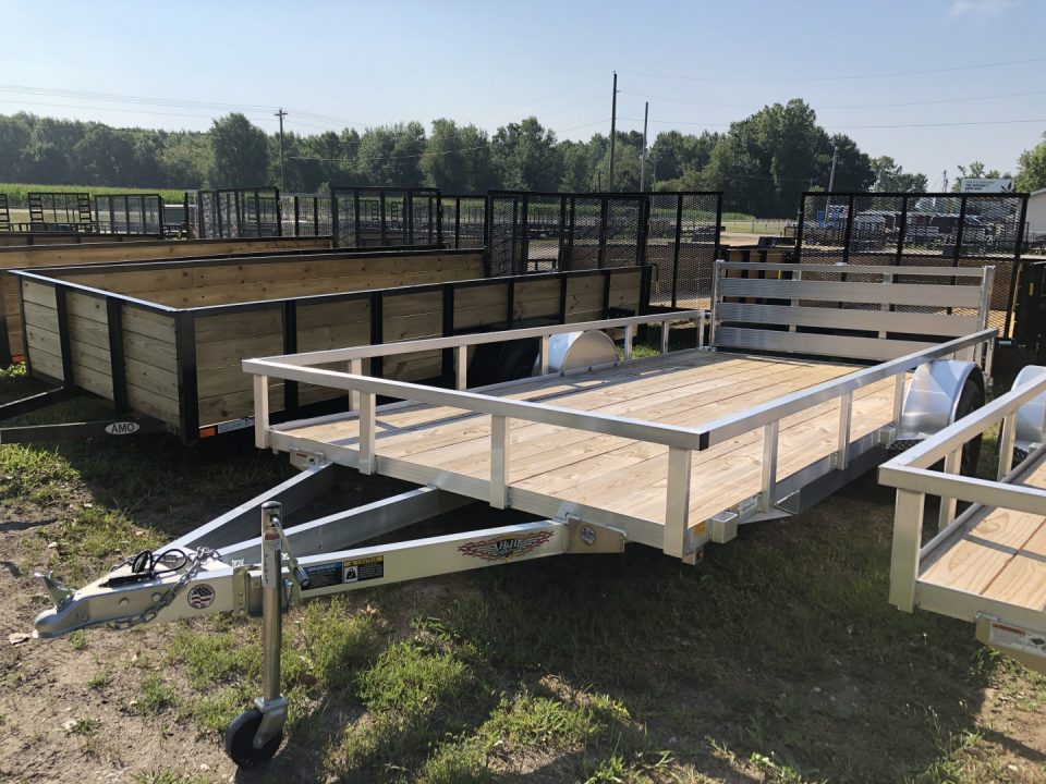New 2025 H&H Trailers 82X14 ALUM Landscape Trailer