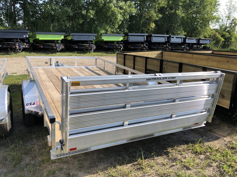 New 2025 H&H Trailers 82X14 ALUM Landscape Trailer
