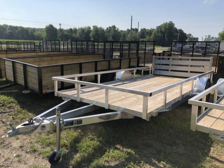 New 2025 H&H Trailers 82X14 ALUM Landscape Trailer