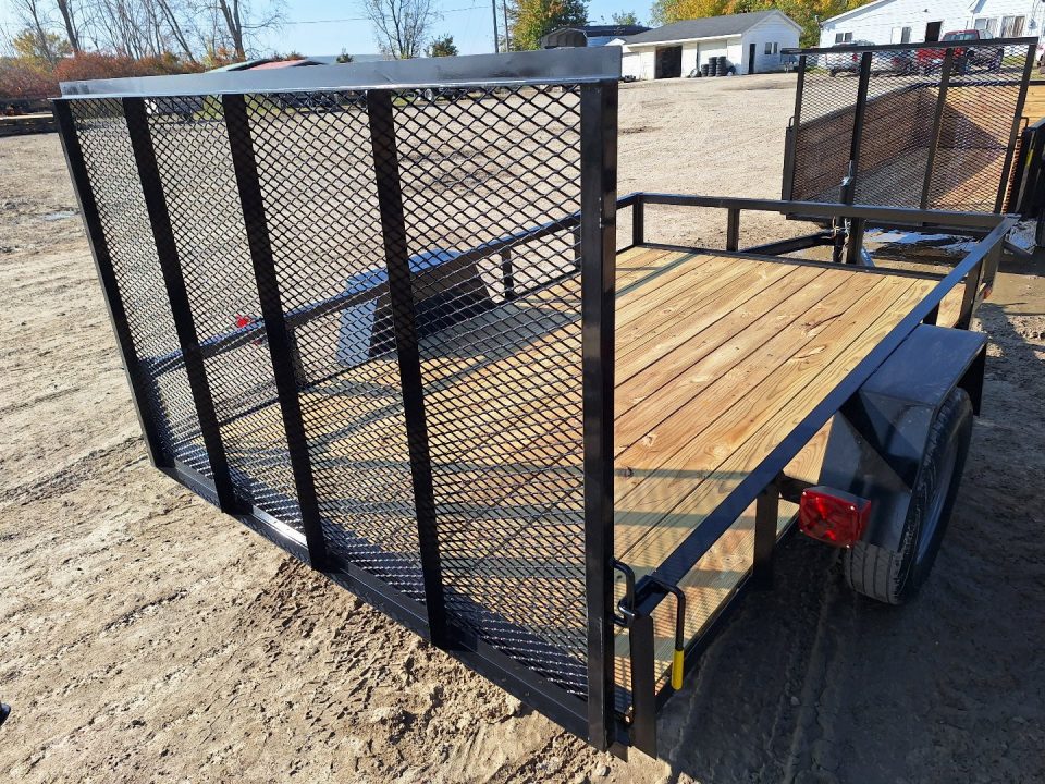New 2025 AMO 76"x10' Lowside Landscape Trailer