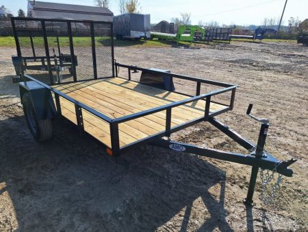 New 2025 AMO 76"x10' Lowside Landscape Trailer