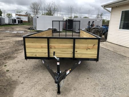 New 2026 AMO 16' 2 BRAKE WOODSIDE Landscape Trailer