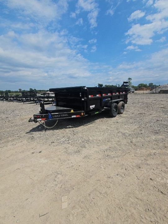 New 2026 Load Trail 7x14 Dump Trailer (Contractors) W/ 7GAGE FLOOR, HYD. JACK, 36"WALL