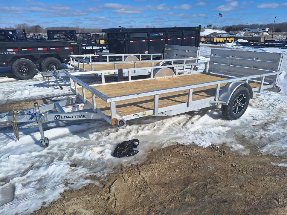 New 2026 Load Trail 83x14 Single Axle Aluminum Landscape Trailer