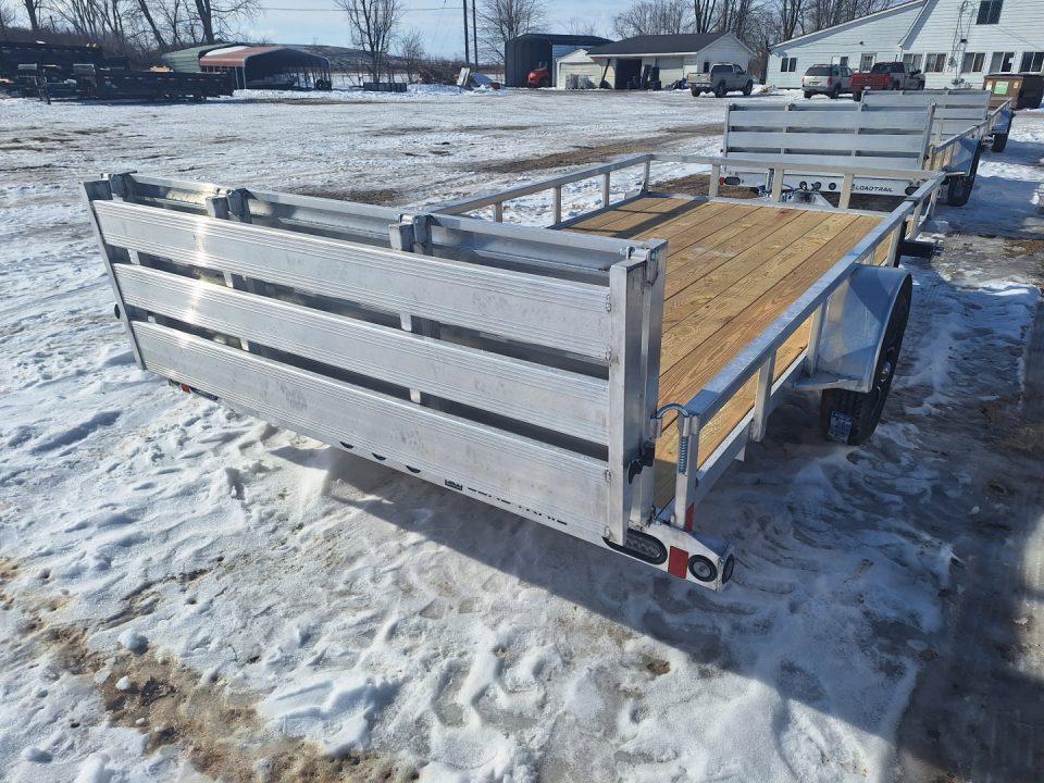 New 2026 Load Trail 83x14 Single Axle Aluminum Landscape Trailer