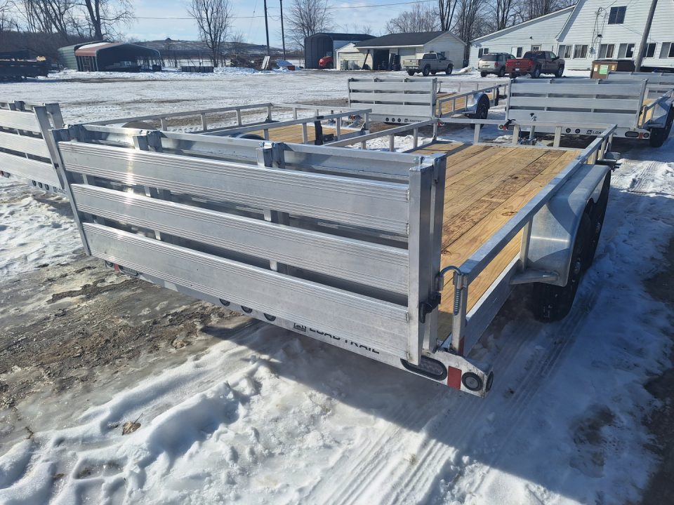 New 2026 Load Trail 83x16 Tandem Axle Aluminum Landscape Trailer