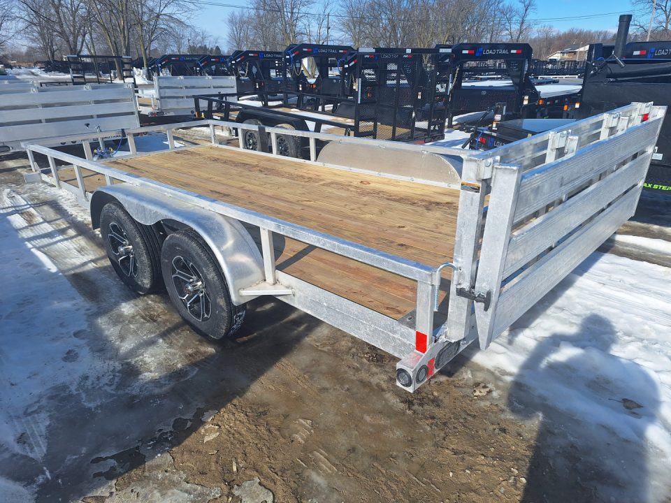New 2026 Load Trail 83x16 Tandem Axle Aluminum Landscape Trailer