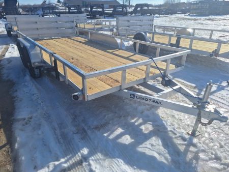 New 2026 Load Trail 83x16 Tandem Axle Aluminum Landscape Trailer