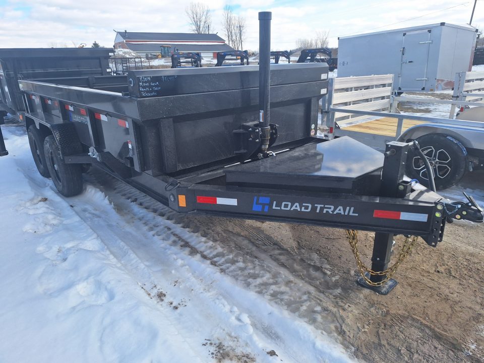 New 2026 Load Trail 83x14 Telescopic Dump Trailer