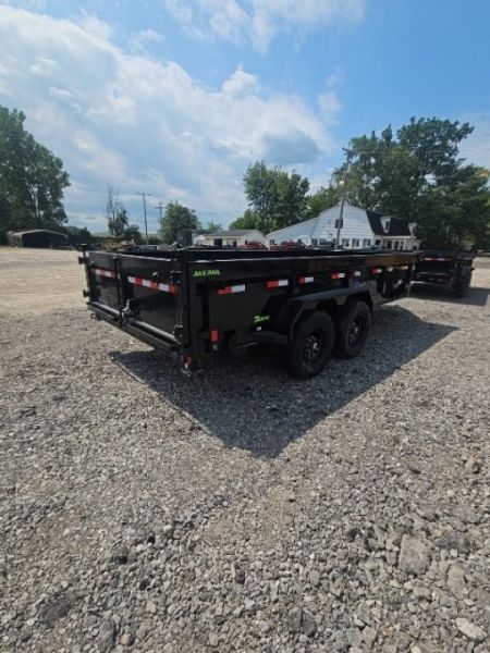 New Load Trail 7x16 Dump Trailer (Contractors) W/ 7GAGE FLOOR AND HYD. JACK