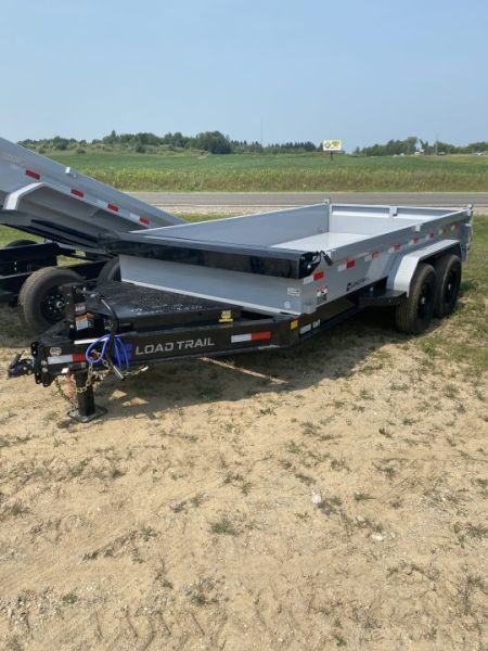 New 2026 Load Trail 83X14 18  WALL 14K Dump Trailer BOMBER GRAY