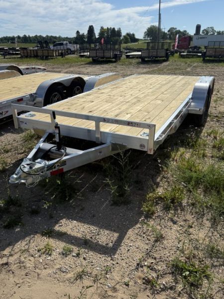 New 2026 H&H Trailers 18' ALL ALUMINUM DOVETAIL Car Hauler