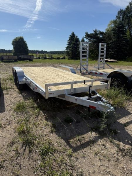 New 2026 H&H Trailers 18' ALL ALUMINUM DOVETAIL Car Hauler