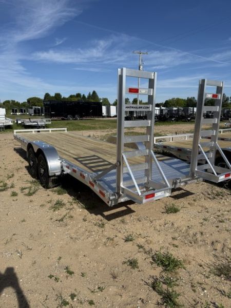 New 2026 H&H Trailers 22' ALL ALUMINUM DOVETAIL Equipment Trailer
