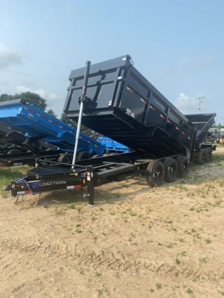 New 2026 Load Trail 83X16 21K 4' WALL TELESCOPIC Dump Trailer