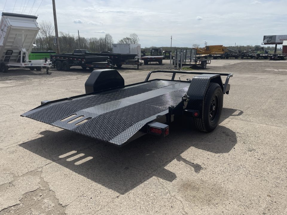 New 2026 Load Trail 77x12 Scissor Tilt 7k Tilt Trailer