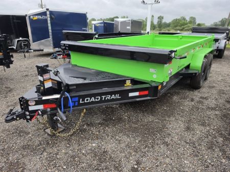 New 2026 Load Trail 83x14 Tandem Axle 14k w/18  Sides Dump Trailer
