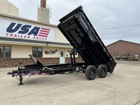 New 2026 Load Trail 83X14 Low-Pro 14K w/24in Sides Dump Trailer