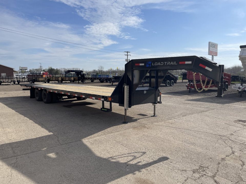 New 2027 Load Trail 102x34 24K W/12Ft Hydro Dove Gooseneck Bodies
