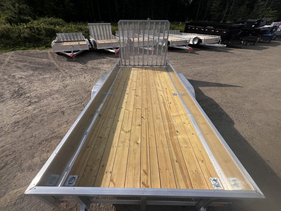 New 2027 High Country 6.5X16 All Aluminum / Landscape Ramp / Solid sides / Elec. Brakes - 7000GVW