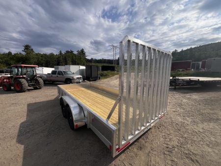 New 2027 High Country 6.5X16 All Aluminum / Landscape Ramp / Solid sides / Elec. Brakes - 7000GVW