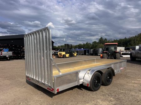 New 2027 High Country 6.5X16 All Aluminum / Landscape Ramp / Solid sides / Elec. Brakes - 7000GVW