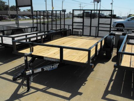 New Utility Trailer 77  X 12 Gate 2990 Axle