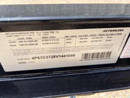 New 2027 PJ Trailers 22' C5 Car Hauler Car Hauler