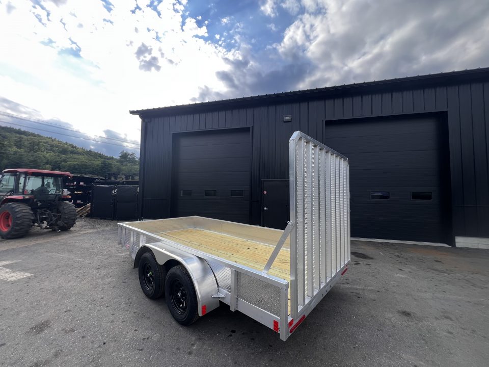 New 2027 High Country 6.5X14 All Aluminum / Landscape Ramp / Solid sides / Elec. Brakes - 7000GVW