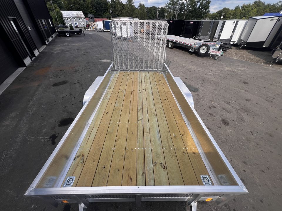 New 2027 High Country 6.5X14 All Aluminum / Landscape Ramp / Solid sides / Elec. Brakes - 7000GVW