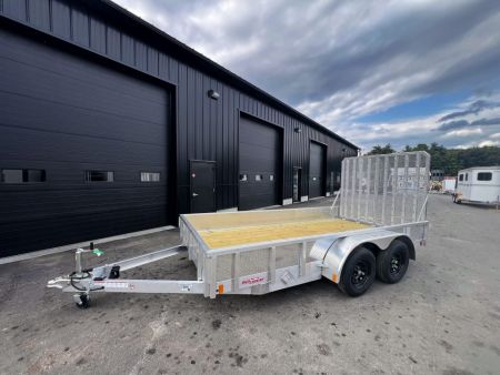New 2027 High Country 6.5X14 All Aluminum / Landscape Ramp / Solid sides / Elec. Brakes - 7000GVW