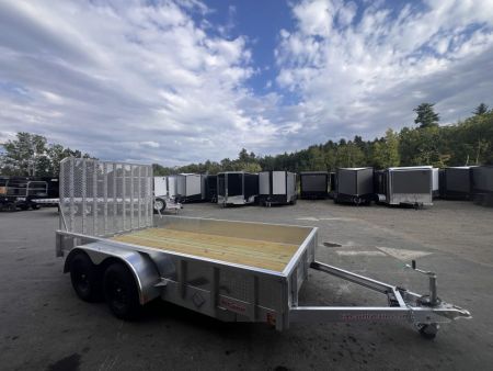 New 2027 High Country 6.5X14 All Aluminum / Landscape Ramp / Solid sides / Elec. Brakes - 7000GVW