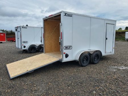 New ALCOM XLT-BD Enclosed Trailer / 7000 GVWR / 7'x14' / Rear Ramp Door