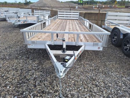 New 2026 H&H Trailers 82x22 Tandem Axle Aluminum ATV Trailer