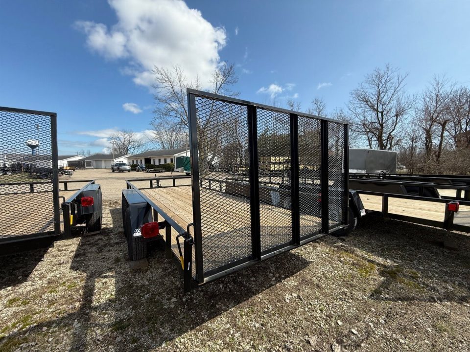 New 2027 AMO 6.4 x 16 A.M.O. Tandem Landscape Trailer - 1 Axle Brake Landscape Trailer