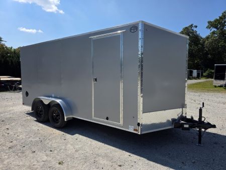 New 2027 US Cargo 7X16 TANDEM AXLE 6'6 TALL RAMP DOOR DRINGS Cargo / Enclosed Trailer