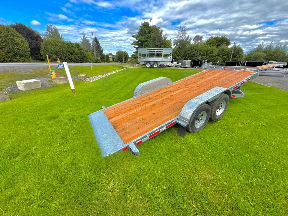 New 2027 K-Trail 20' Hydraulic Tilt 7 Ton Equipment Trailer