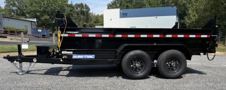 New 2026 Sure-Trac 6x12 10k Dump Trailer