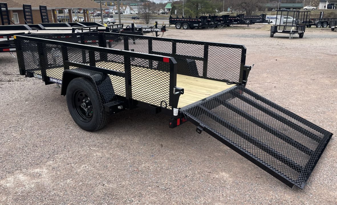 New 2027 Sure-Trac 5x10 Mesh 3.5k Utility Trailer