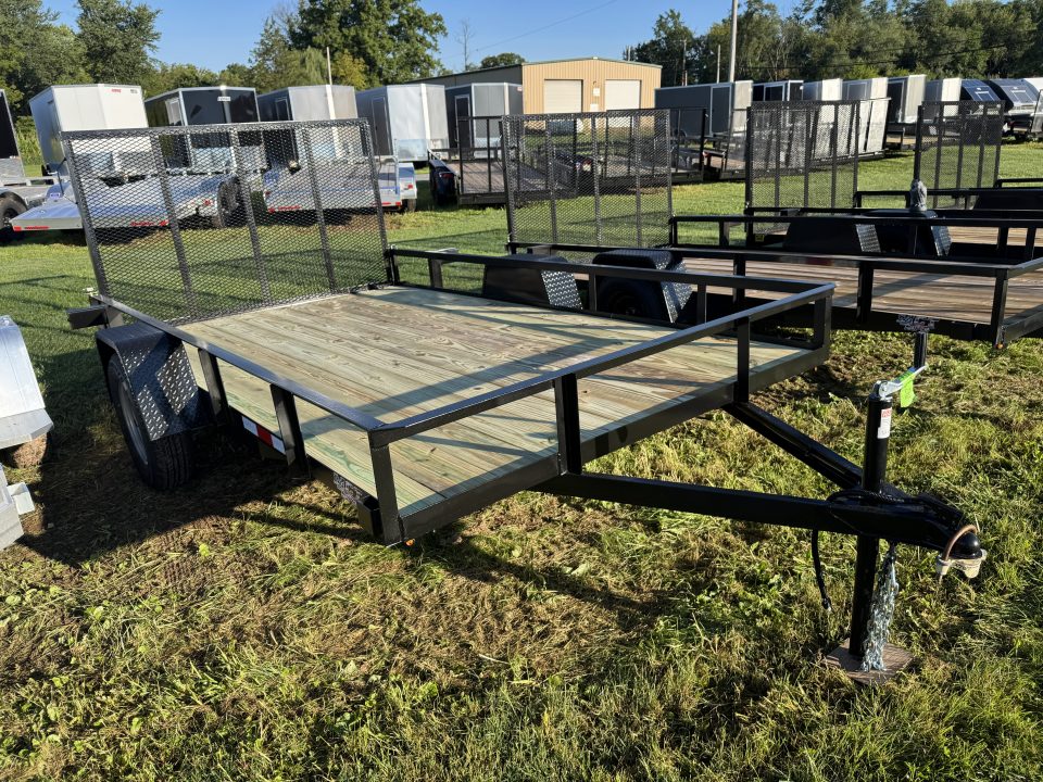 New 2027 MCT MFG 6'10"x12' Landscape Trailer Utility Trailer NEW 102 INCH WIDE