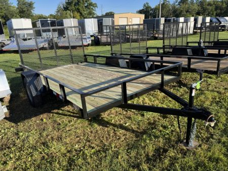 New 2027 MCT MFG 6'10 x12' Landscape Trailer Utility Trailer NEW 102 INCH WIDE