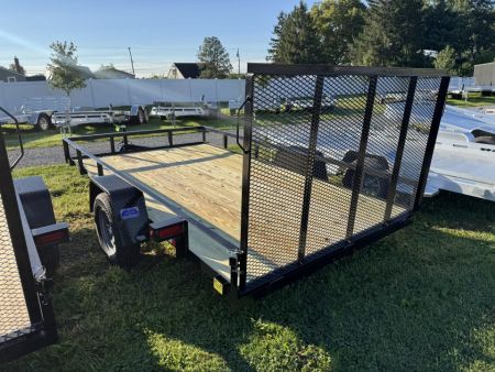 New 2027 MCT MFG 6'10"x12' Landscape Trailer Utility Trailer NEW 102 INCH WIDE