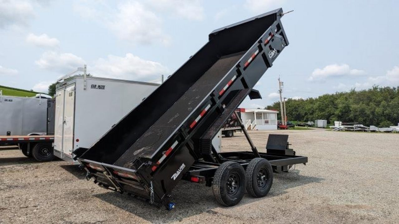 New 2027 CAM Superline 6'10" x 14' HD "BEAST" Lo Pro Equipment Dump w/ Underbody Ramps