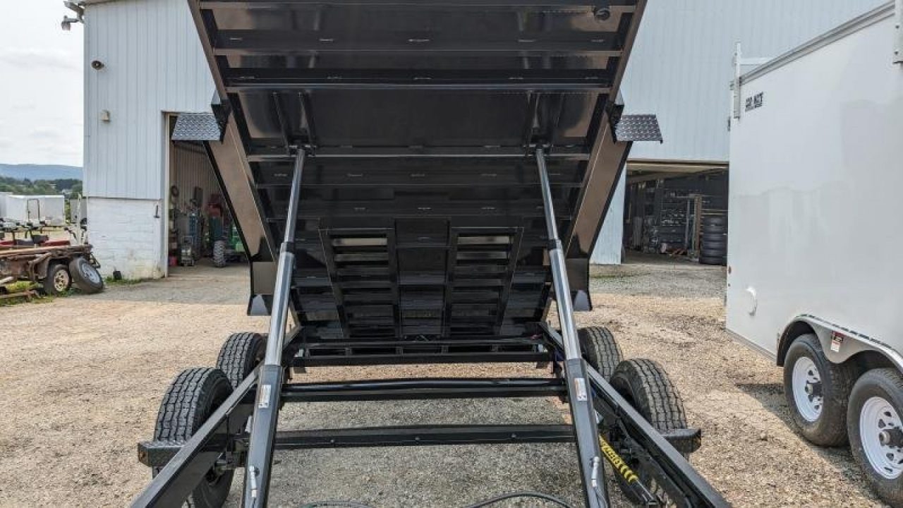 New 2027 CAM Superline 6'10" x 14' HD "BEAST" Lo Pro Equipment Dump w/ Underbody Ramps