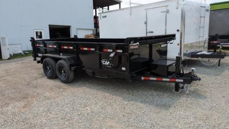 New 2027 CAM Superline 6'10" x 14' HD "BEAST" Lo Pro Equipment Dump w/ Underbody Ramps