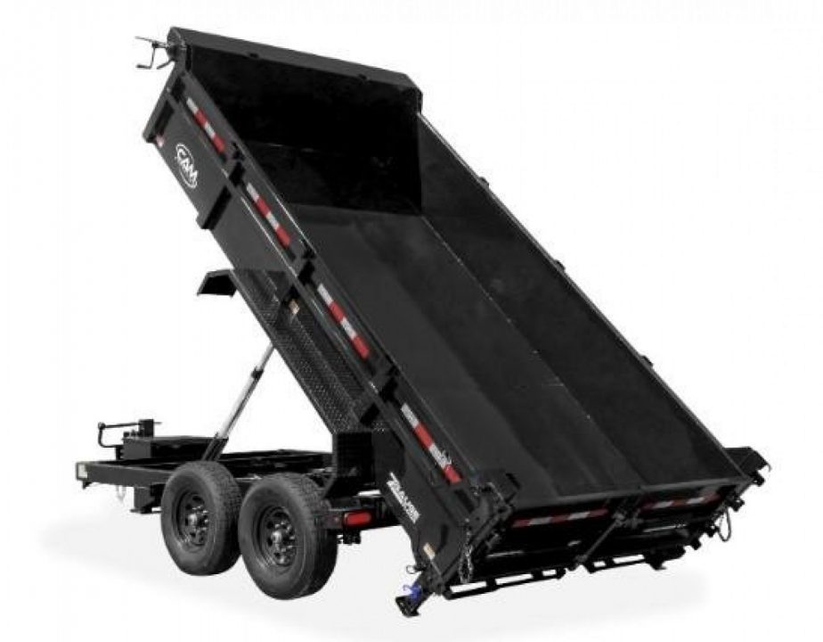 New 2026 CAM Superline 6'10" x 12' HD "BEAST" Lo Pro Equipment Dump w/ Underbody Ramps