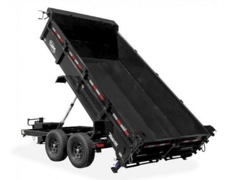 New 2026 CAM Superline 6'10  x 12' HD  BEAST  Lo Pro Equipment Dump w/ Underbody Ramps
