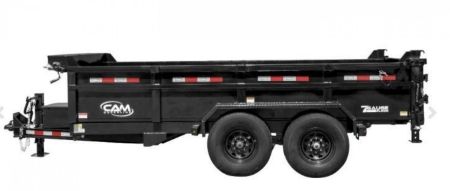 New 2026 CAM Superline 6'10" x 12' HD "BEAST" Lo Pro Equipment Dump w/ Underbody Ramps